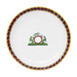 John Derian Small Dogs Coat of Arms Plate by Astier de Villatte, view 1