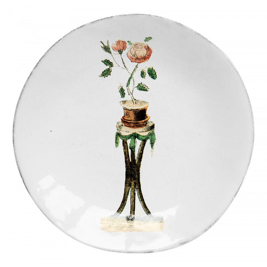 John Derian Small Rosebush Plate | Astier de Villatte: Exclusive Pre-Order Item - Bon Ton goods