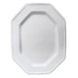 John Derian White Oval Octagon Platter | Astier de Villatte: Exclusive Pre-Order Item - Bon Ton goods