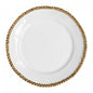 Joséphine Gold Dinner Plate, Set of 6 by Astier de Villatte, view 1