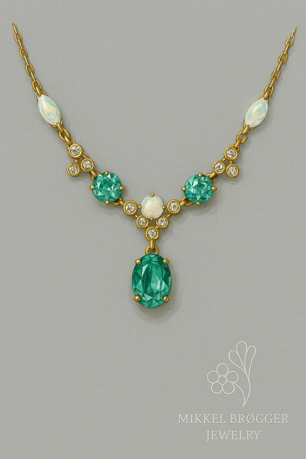 Kaiulani Necklace | Mikkel Brøgger - Bon Ton goods
