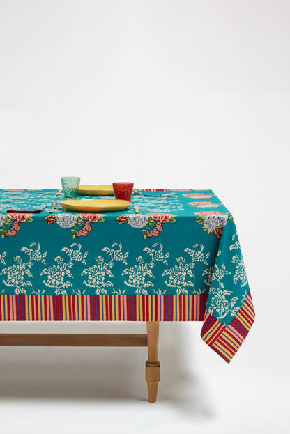 Kandem Queen Green Tablecloth - 220X350 | Lisa Corti - Bon Ton goods
