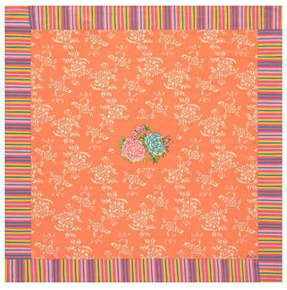 Kandem Queen Peach Cotton Cloth 110x110 | Lisa Corti - Bon Ton goods