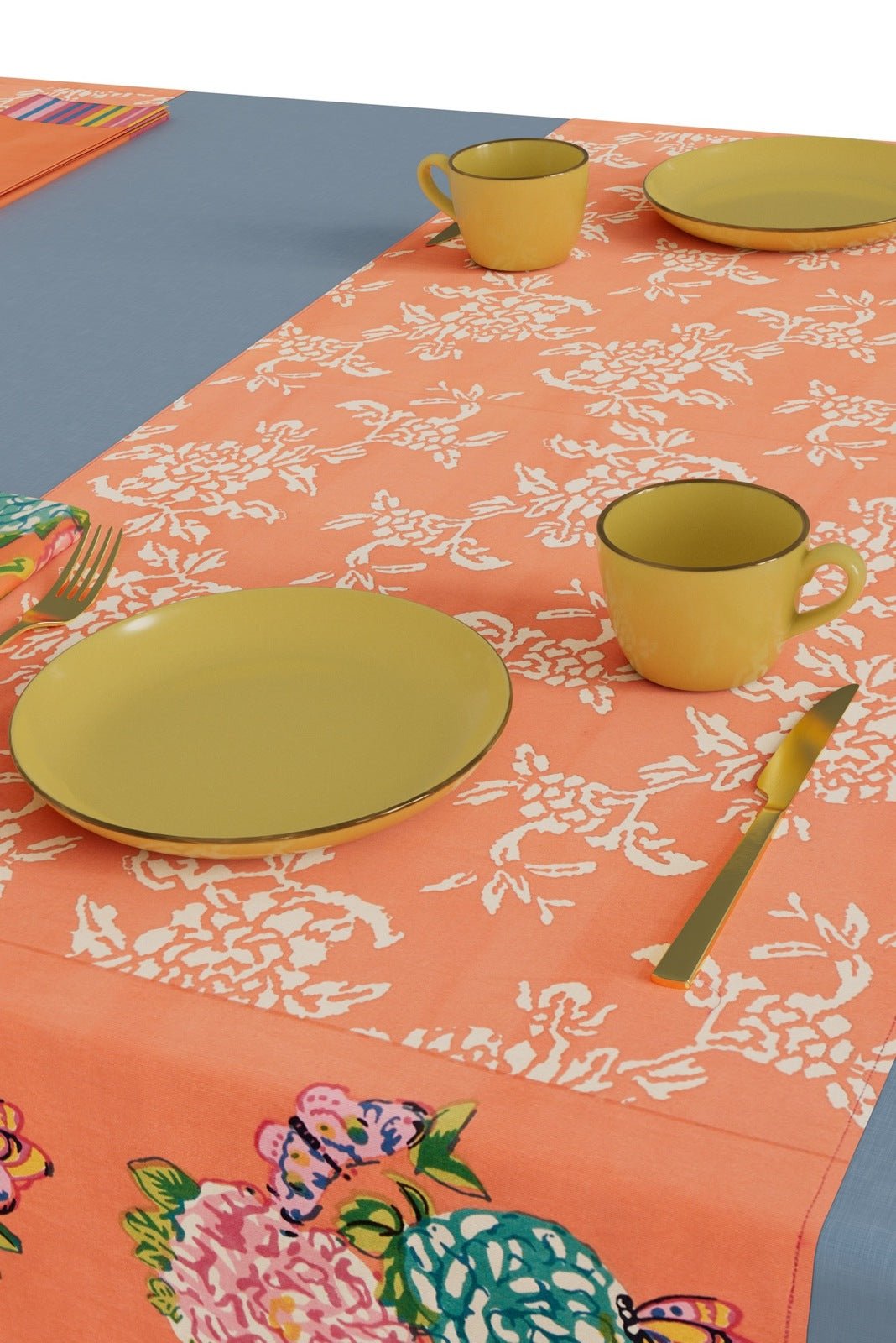 Kandem Queen Peach - Table Runner | Lisa Corti - Bon Ton goods