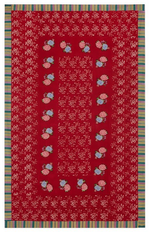 Kandem Queen Red Cotton Cloth - 220x350 | Lisa Corti - Bon Ton goods