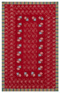 Kandem Queen Red Cotton Cloth - 220x350 | Lisa Corti - Bon Ton goods