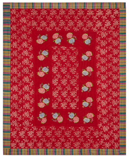 Kandem Queen Red - Reversible Quilt - Bon Ton goods