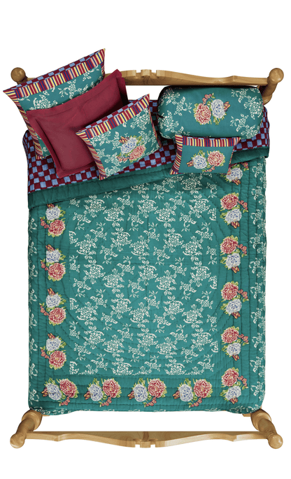 Kandem Queen Sea Green - Bolster Cushion Cover | Lisa Corti - Bon Ton goods