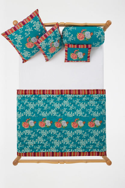 Kandem Queen Sea Green - Bolster Cushion Cover | Lisa Corti - Bon Ton goods