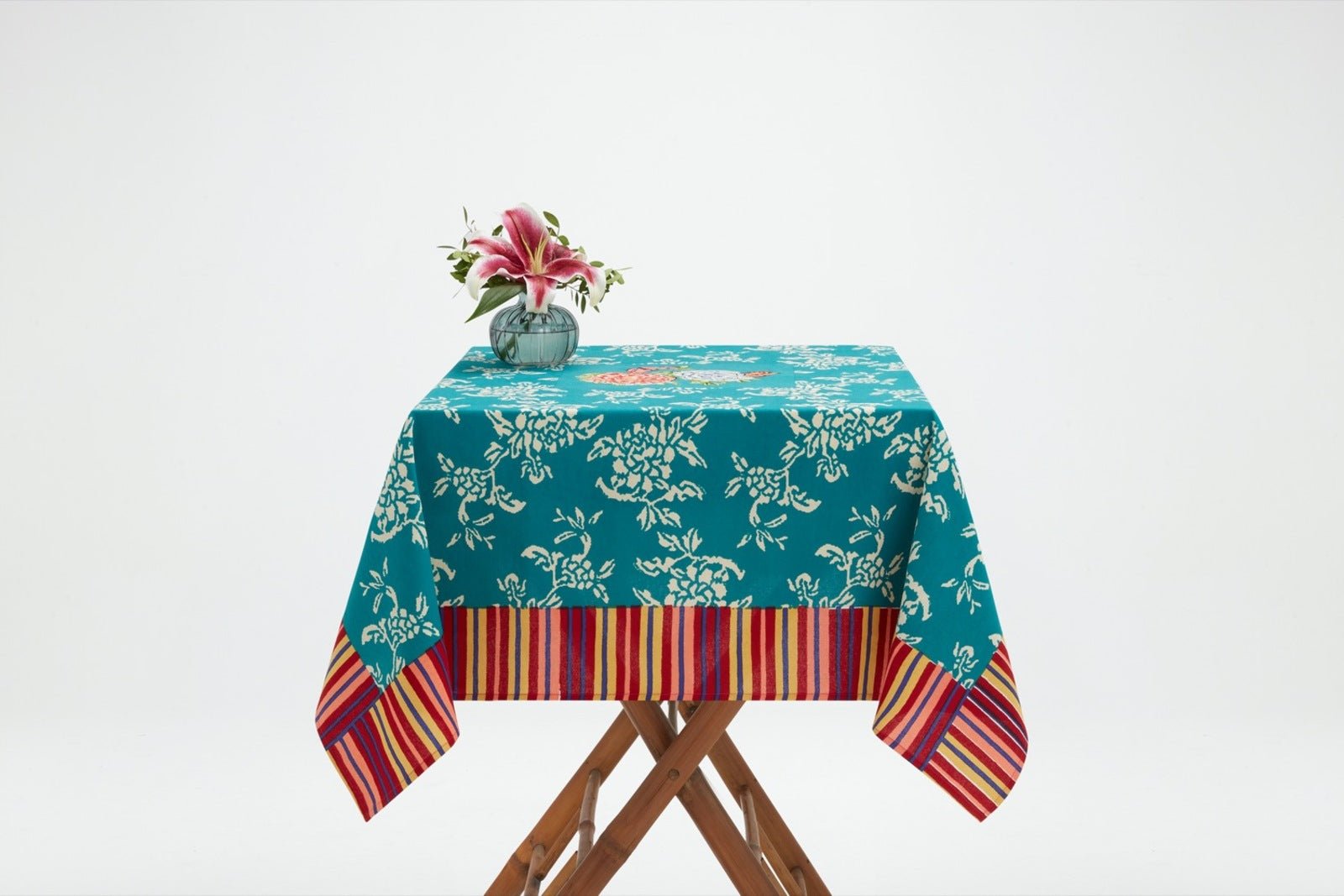 Kandem Queen Sea Green Cotton Cloth 110x110 | Lisa Corti - Bon Ton goods