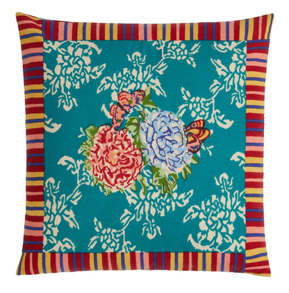 Kandem Queen Sea Green Cushion Cover 45x45 | Lisa Corti - Bon Ton goods