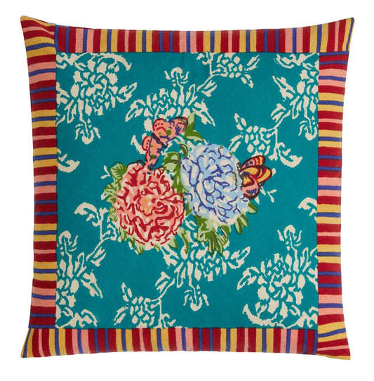 Kandem Queen Sea Green Cushion Cover 45x45 | Lisa Corti - Bon Ton goods