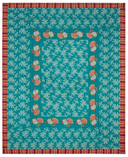 Kandem Queen Sea Green Quilt 220 x 270 | Lisa Corti - Bon Ton goods