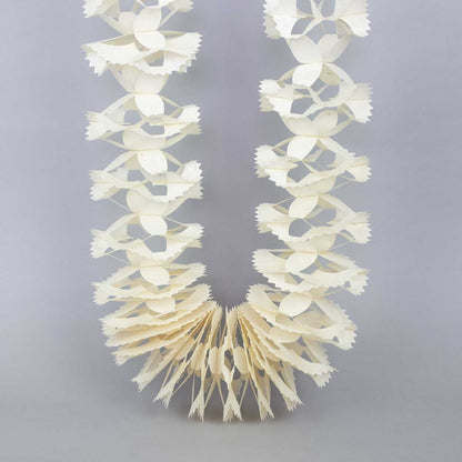 KATHMANDU Garland, White | Christmas Ornament - Bon Ton goods