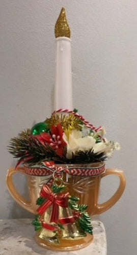 Kitsch Candle Cup Christmas - Bon Ton goods