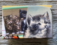Load image into Gallery viewer, KITTY CAT DECOUPAGE BOX #1 - Medium - Bon Ton goods
