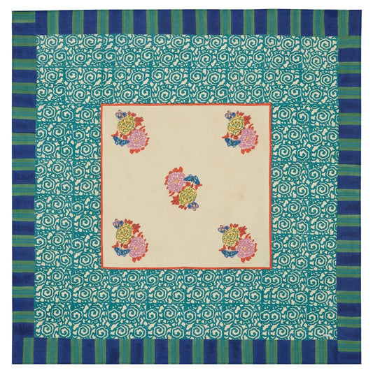 Knight Peacock - Cotton Cloth 180x180 | Lisa Corti - Bon Ton goods