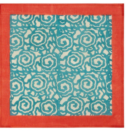 Knight Peacock Napkins | Lisa Corti - Bon Ton goods