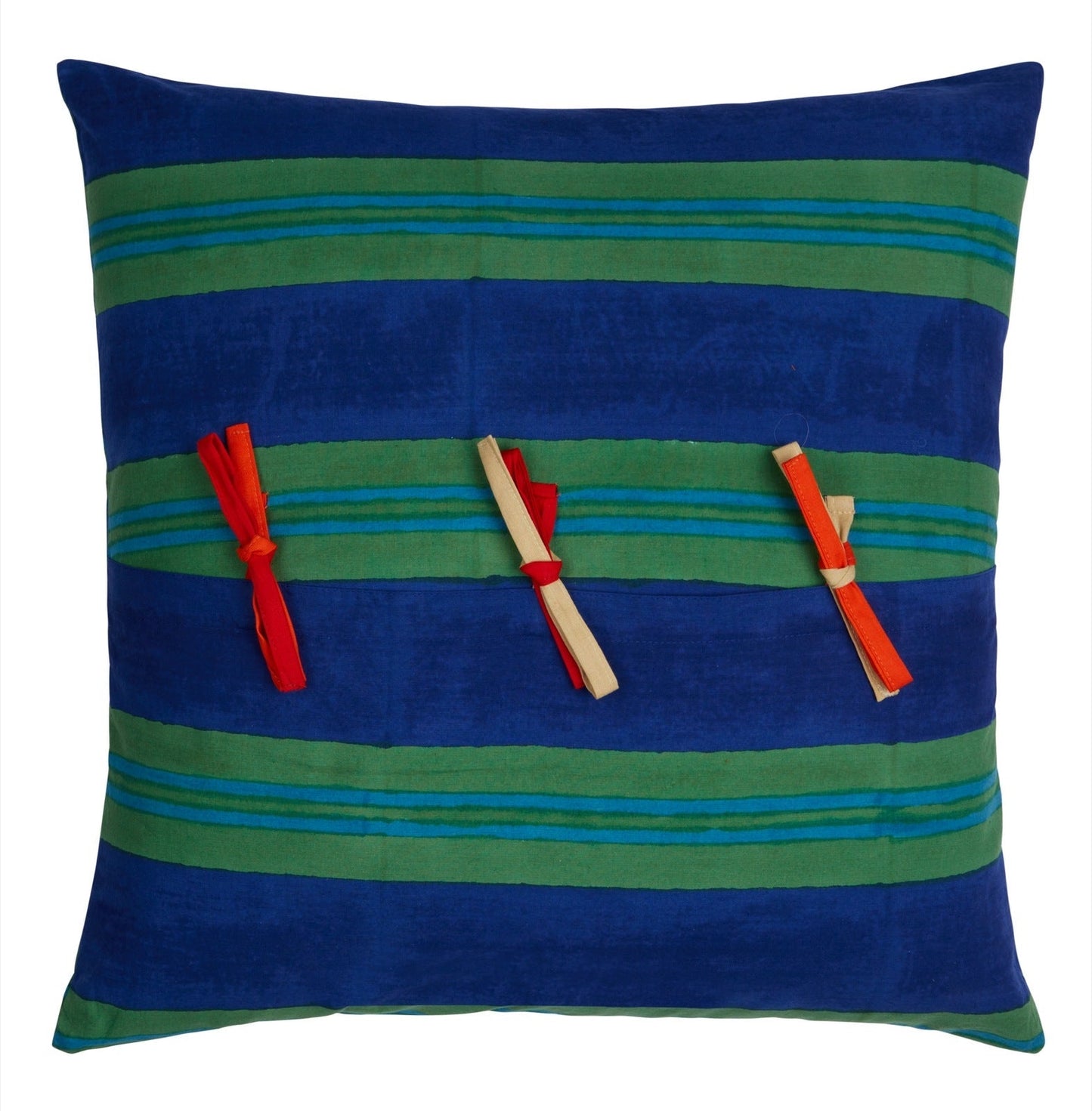 Knight Peacock Pillow Cushion Cover 45x45 | Lisa Corti - Bon Ton goods