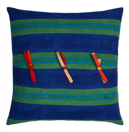 Knight Peacock Pillow Cushion Cover 45x45 | Lisa Corti - Bon Ton goods