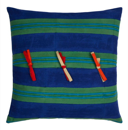 Knight Peacock Pillow Cushion Cover 45x45 | Lisa Corti - Bon Ton goods