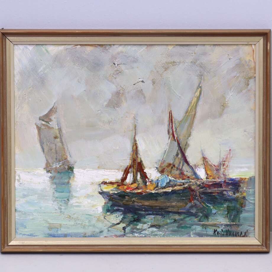 Knut Norman — Fishing Boats at Sea - Bon Ton goods