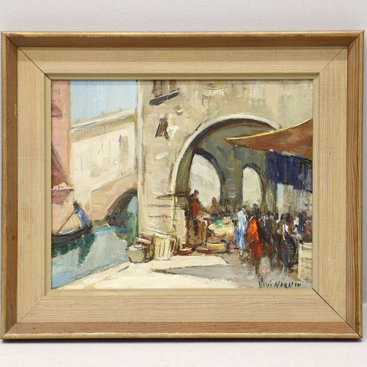 Knut Norman, Oil on Panel - Bon Ton goods
