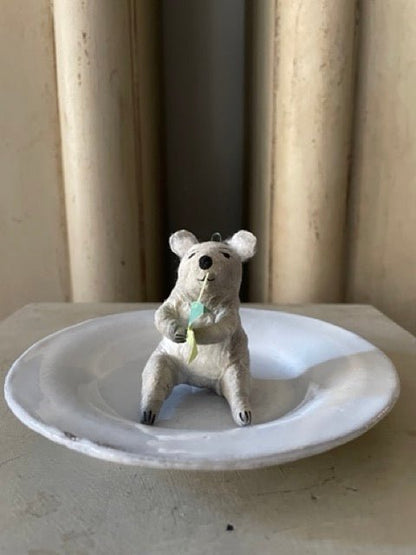 Koala | Vintage by Crystal Spun Cotton Ornament - Bon Ton goods