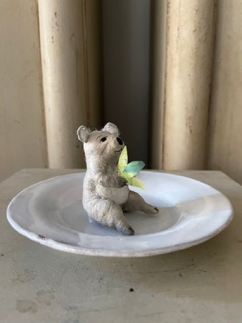 Koala | Vintage by Crystal Spun Cotton Ornament - Bon Ton goods