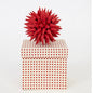 Kotte Large Christmas Ornament, Red by A World of Craft, Swedish-designed handmade Christmas decoration
