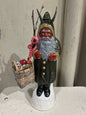 Krampus - Black Crackle Gold With Mushrooms | Ino Schaller - Bon Ton goods