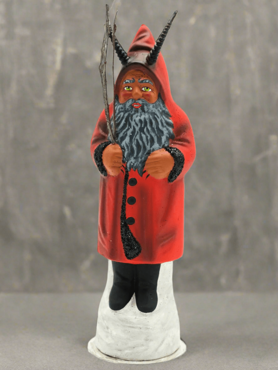 Krampus Santa Red with Switches | Ino Schaller - Bon Ton goods