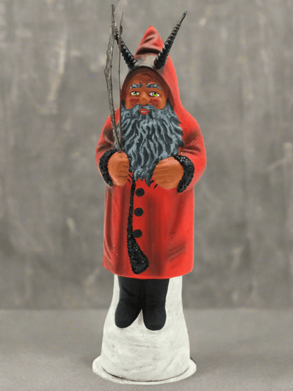 Krampus Santa Red with Switches | Ino Schaller - Bon Ton goods