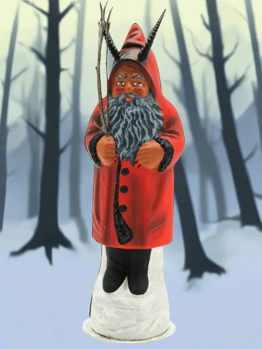Krampus Santa Red with Switches | Ino Schaller - Bon Ton goods