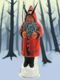 Krampus Santa Red with Switches | Ino Schaller - Bon Ton goods
