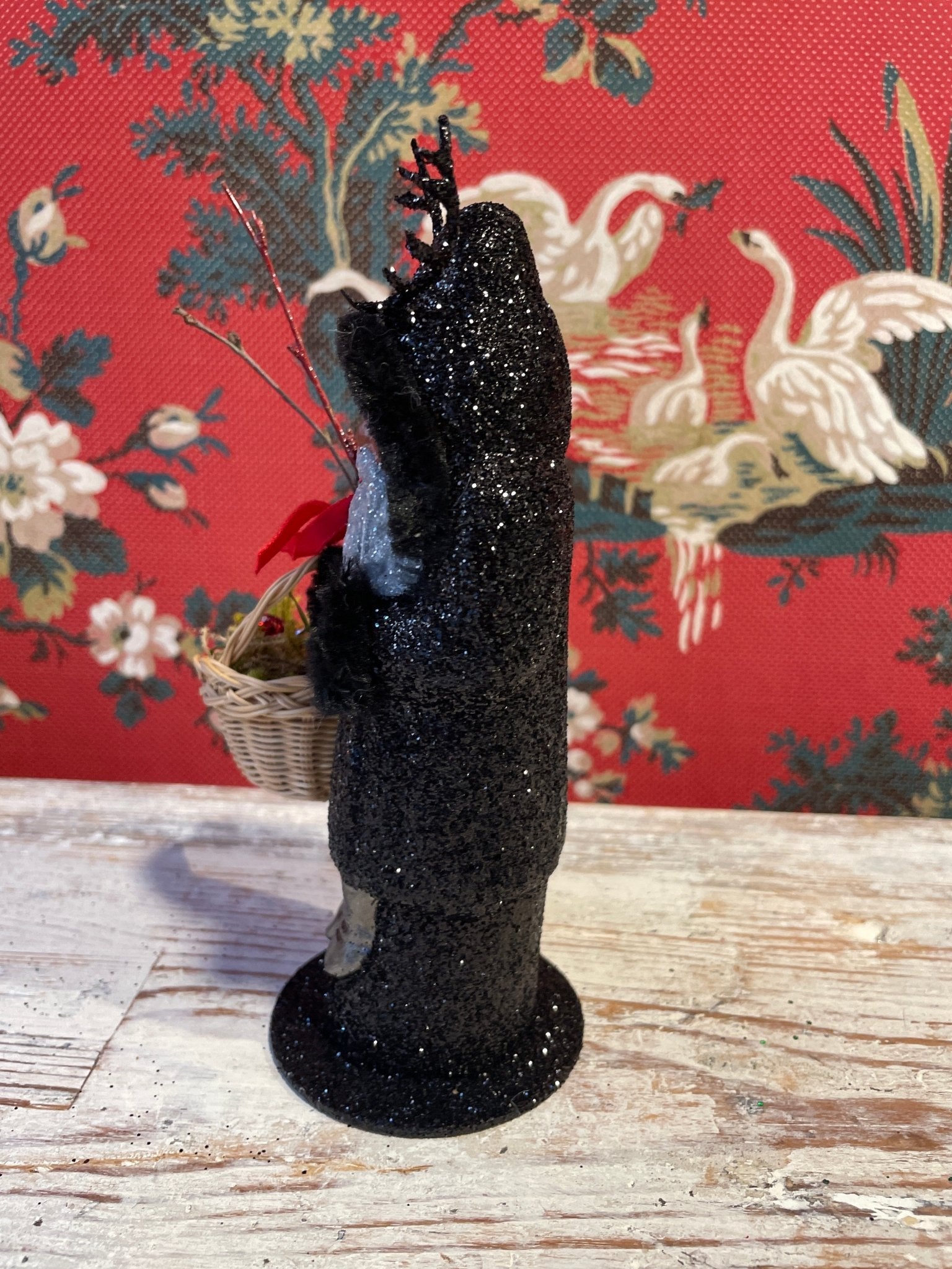 Krampus With Basket Of Mushrooms | Ino Schaller - Bon Ton goods