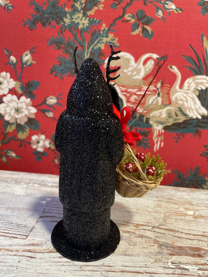 Krampus With Basket Of Mushrooms | Ino Schaller - Bon Ton goods