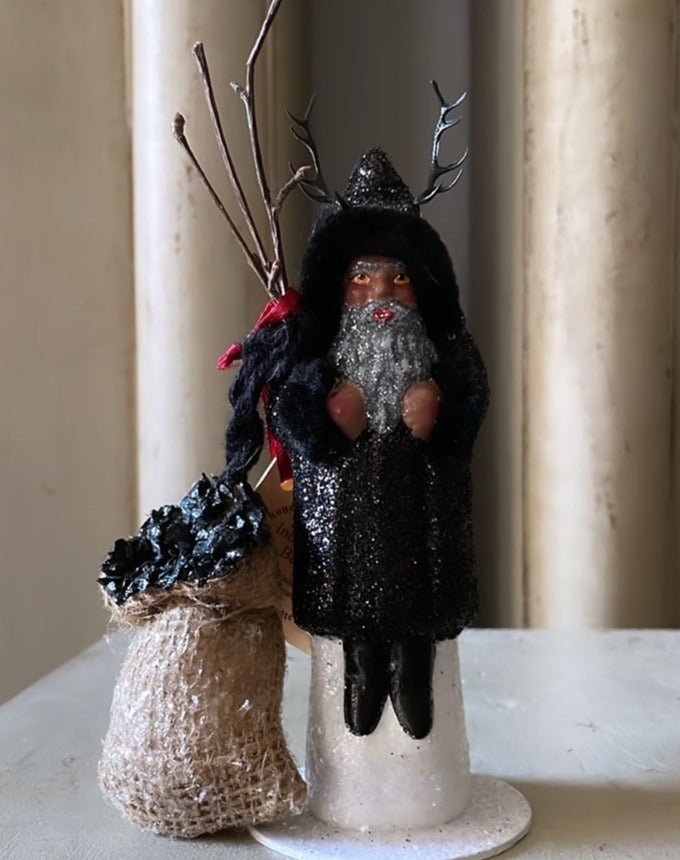 Krampus with Switches and Bag of Coal - Bon Ton goods