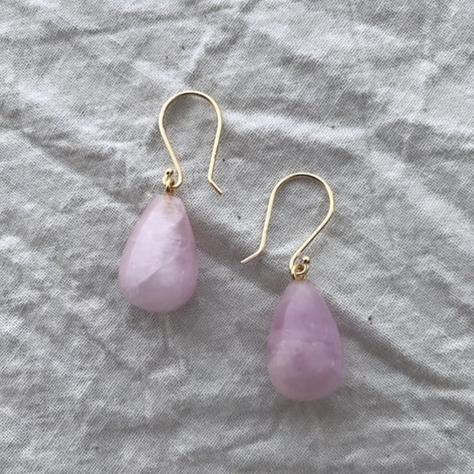 Kunzite Drop Earrings | Mikkel Brøgger - Bon Ton goods