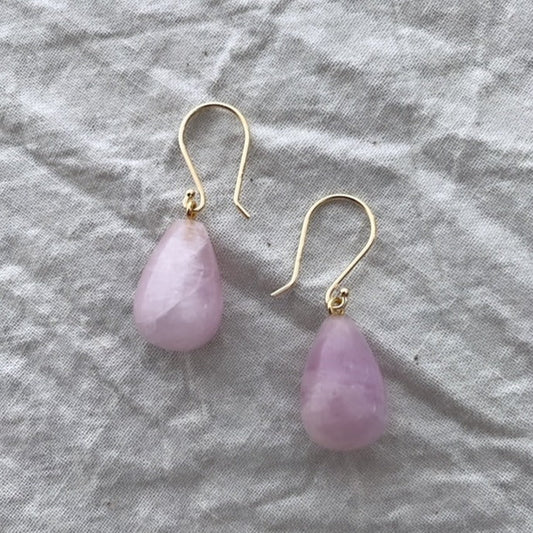 Kunzite Drop Earrings | Mikkel Brøgger - Bon Ton goods