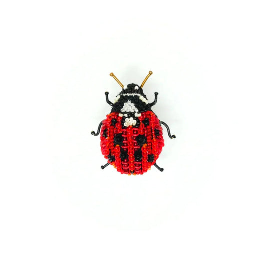 Lady Bird Beetle Brooch Pin | Trovelore - Bon Ton goods