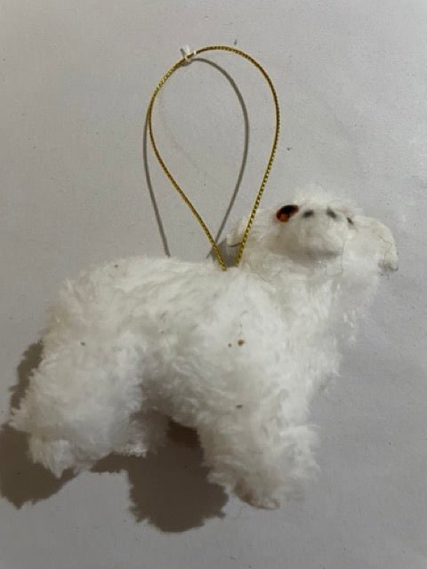 Lamb Felt Christmas Ornament - Bon Ton goods