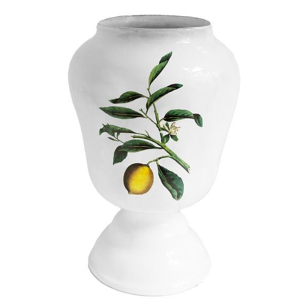 Large Lemon Vase | Astier de Villatte: Exclusive Pre-Order Item - Bon Ton goods