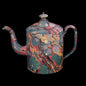 Large Teapot - Green, Yellow and Red, John Derian | Astier de Villatte: Exclusive Pre-Order Item - Bon Ton goods