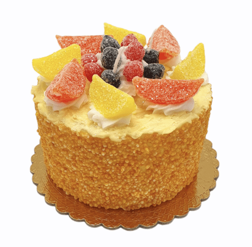 Large Torta Alla Crema e Canditi Wax Candle | Cereria Introna - Bon Ton goods