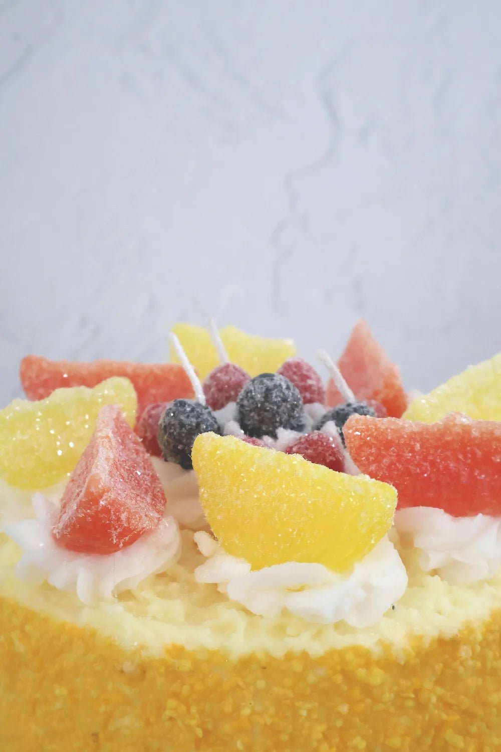 Large Torta Alla Crema e Canditi Wax Candle | Cereria Introna - Bon Ton goods