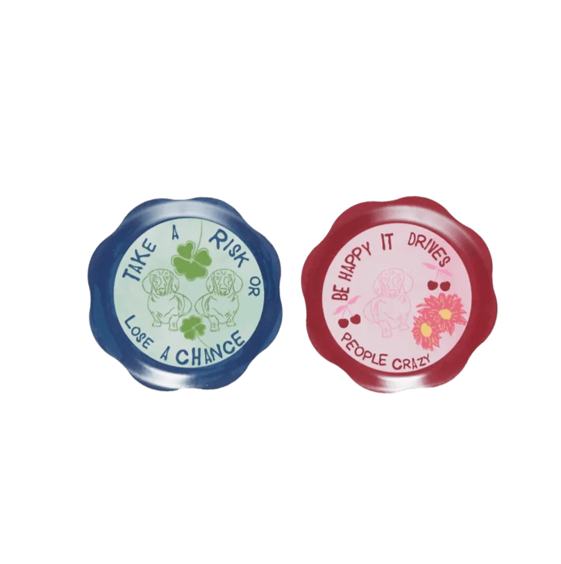 Lauren Coasters - Pink - Bon Ton goods