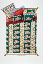 Load image into Gallery viewer, Leopard Stripes Green - Bon Ton goods
