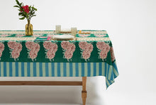 Load image into Gallery viewer, Leopard Stripes Green - Cotton Cloth - Bon Ton goods
