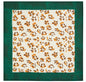 Leopard Stripes Green Napkin | Lisa Corti - Bon Ton goods